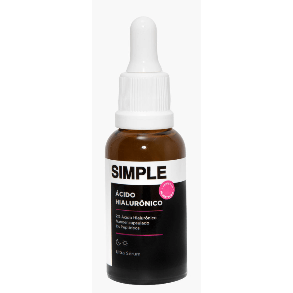 Ultra Sérum Ácido Hialurônico Rejuvenescedor Simple 30ml